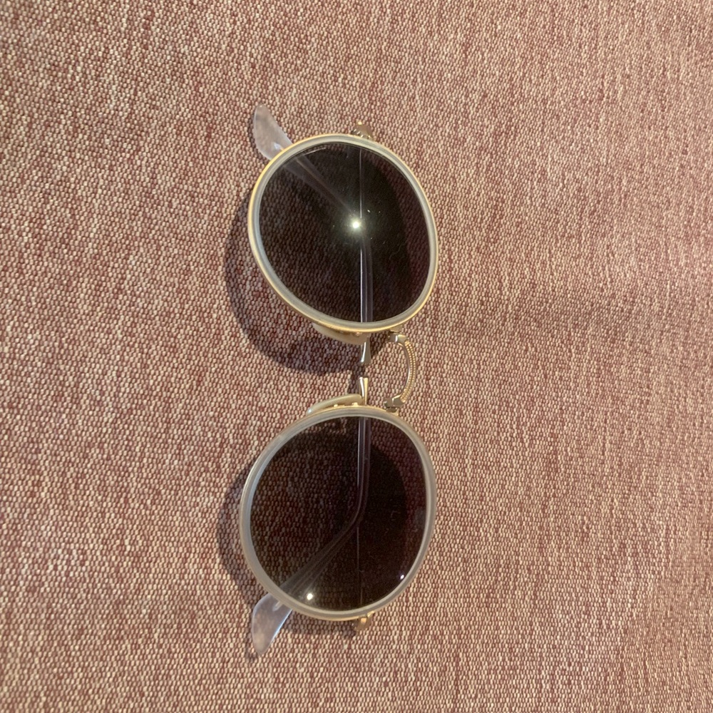 REAL RAYBAN foldable sunglasses with case